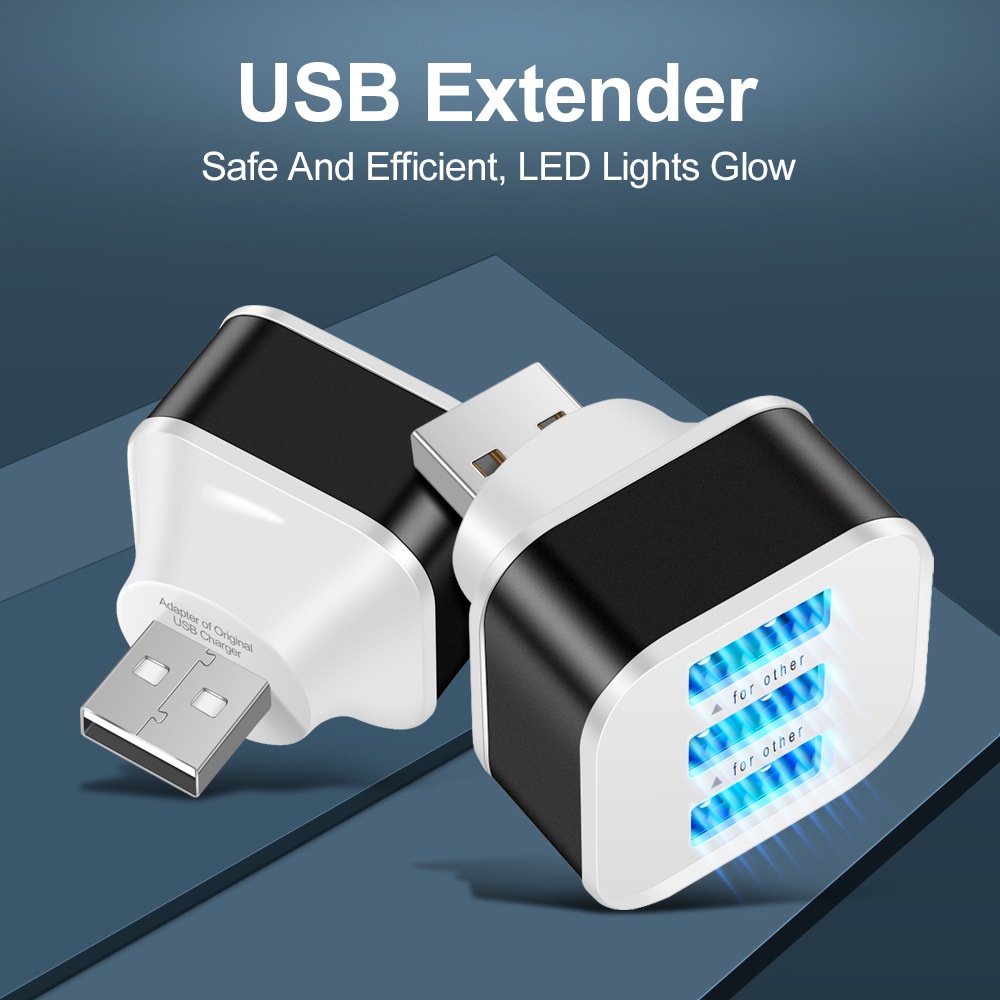 Laptop Accessories Usb - 3 منافذ USB فتحات محول USB