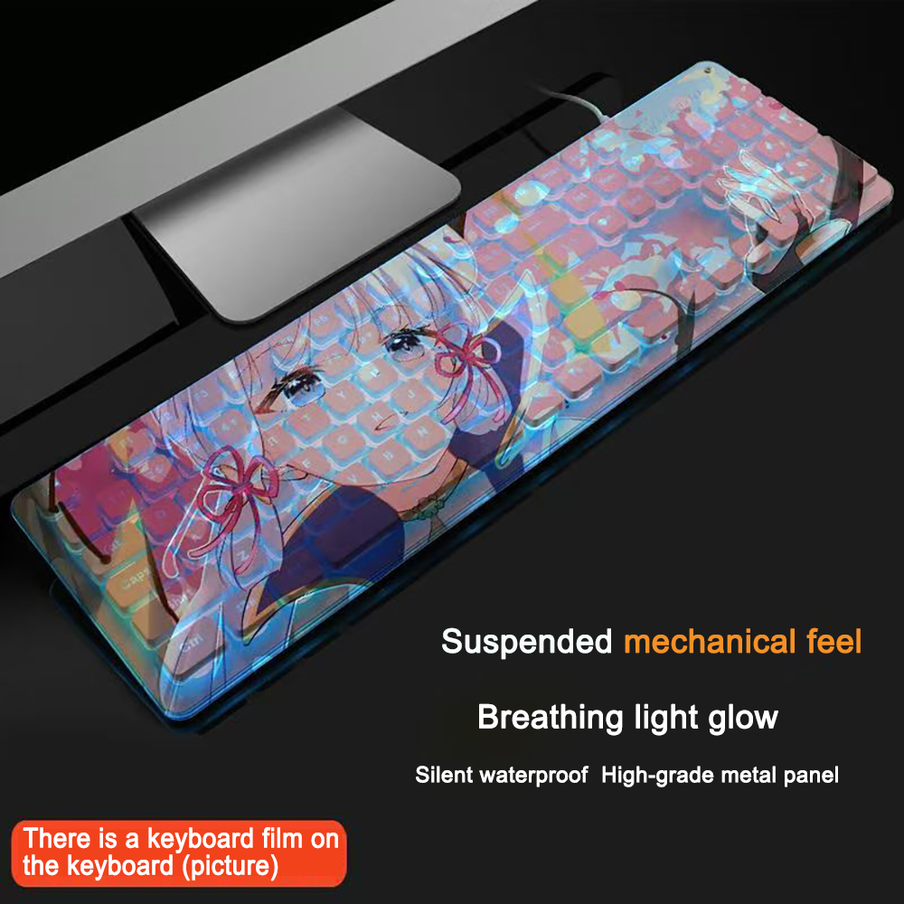 Laptop Accessories Usb - لوحة مفاتيح للألعاب 104 مفتاح، تصميم
