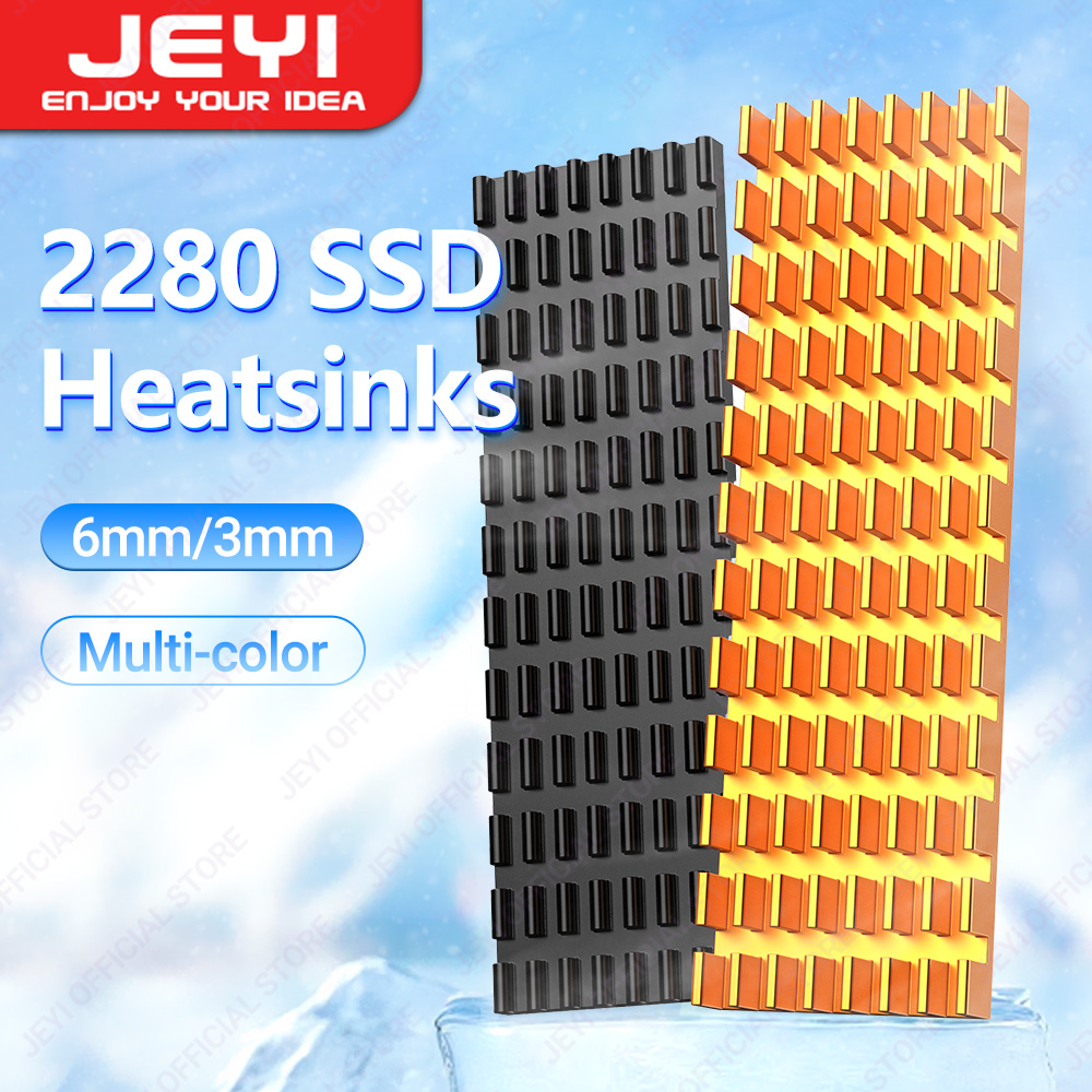 Laptop Accessories Cooling Pad - JEYI M.2 SSD مبرد ألومنيوم متعدد