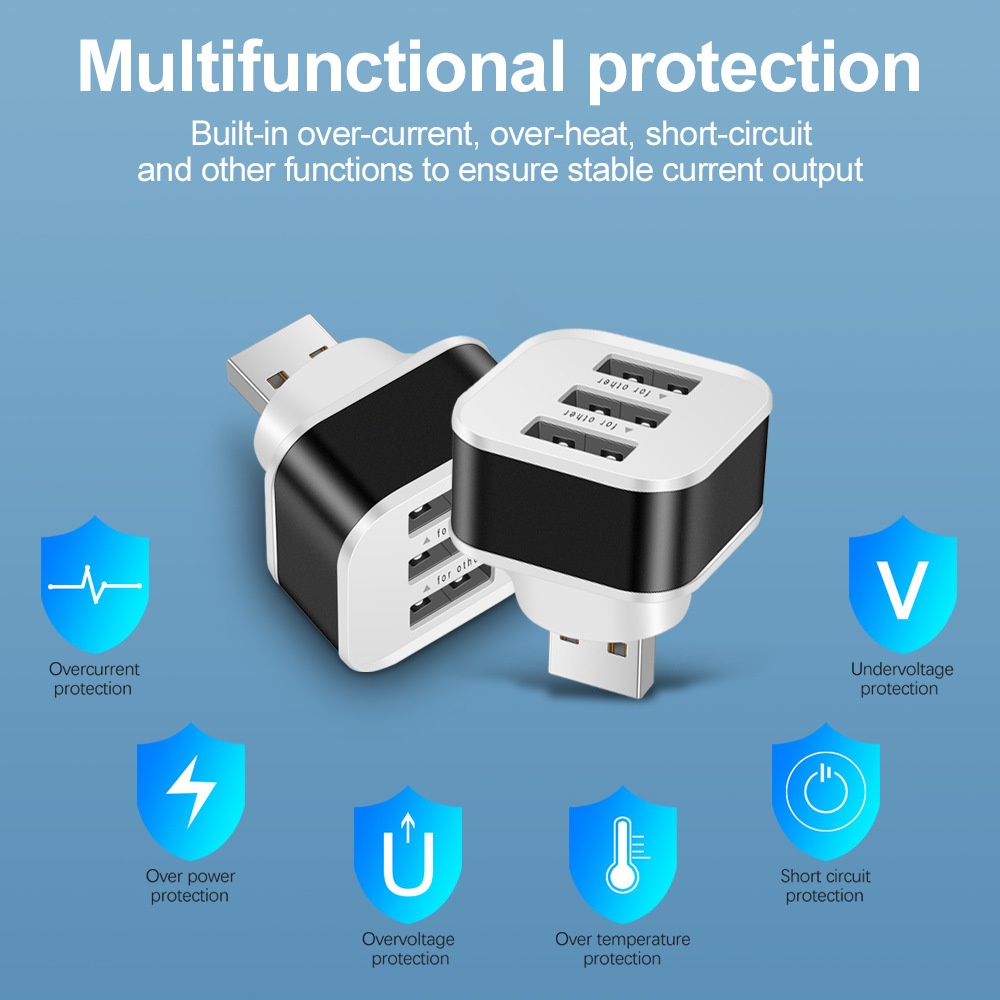 3 منافذ USB فتحات محول USB 3 ف - مراجعة Laptop Accessories Usb وسعره