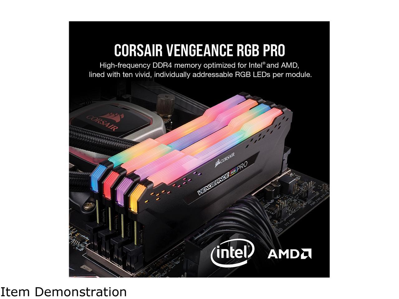 ذاكرة كورسير فينجنس آر جي بي ب - مراجعة Corsair Ram Vengeance 32Gb وسعره