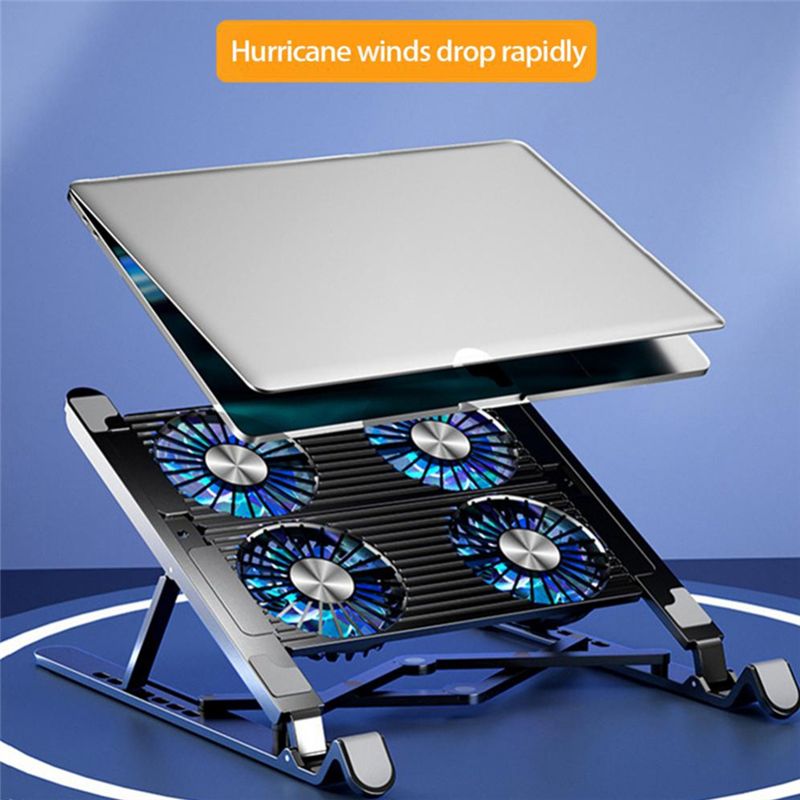 حامل تبريد للكمبيوتر المحمول م - مراجعة Laptop Accessories Cooling Pad وسعره