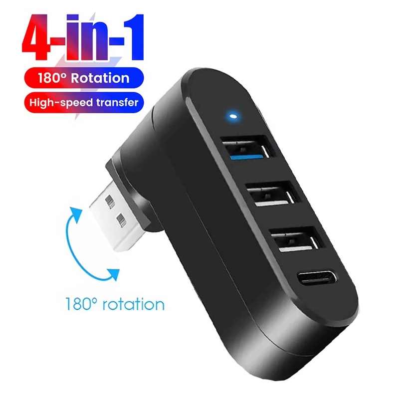 موزع USB متعدد المنافذ 4 منافذ - مراجعة Laptop Accessories Usb وسعره