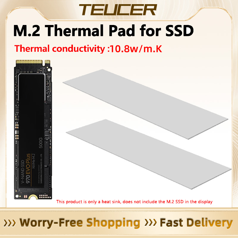 TEUCER M.2 وسادة حرارية 10.8 و - مراجعة Laptop Accessories Cooling Pad وسعره