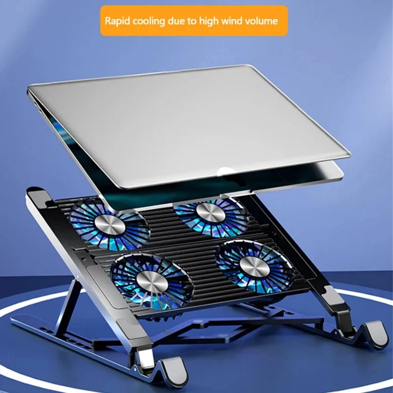 قاعدة تبريد جديدة قابلة للطي ل - مراجعة Laptop Accessories Cooling Pad وسعره