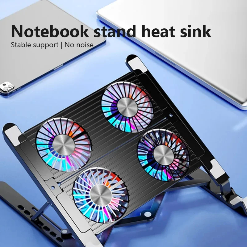 قاعدة تبريد جديدة قابلة للطي ل - مراجعة Laptop Accessories Cooling Pad وسعره