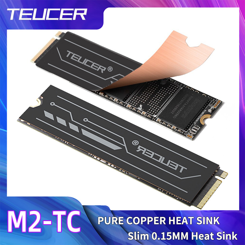 TEUCER Graphene M.2 SSD بالوعة - مراجعة Laptop Accessories Cooling Pad وسعره